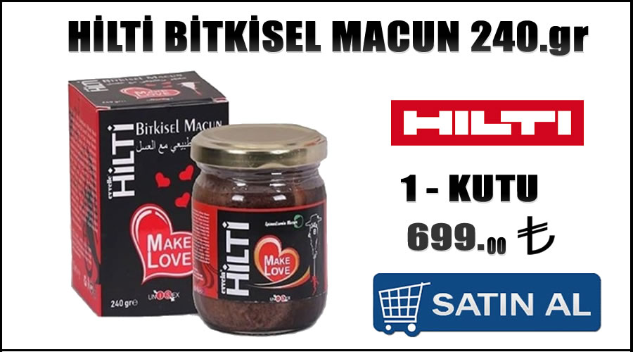 Hilti epimedyumlu bitkisel macun fiyatları