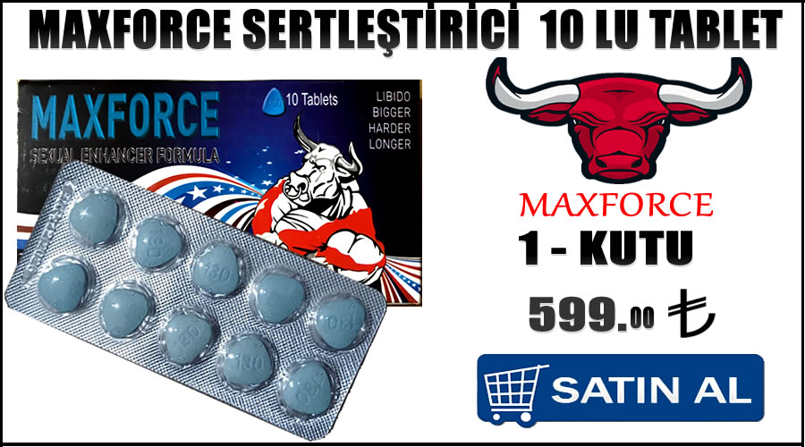 Maxforce sertleşmeye en iyi ilaç