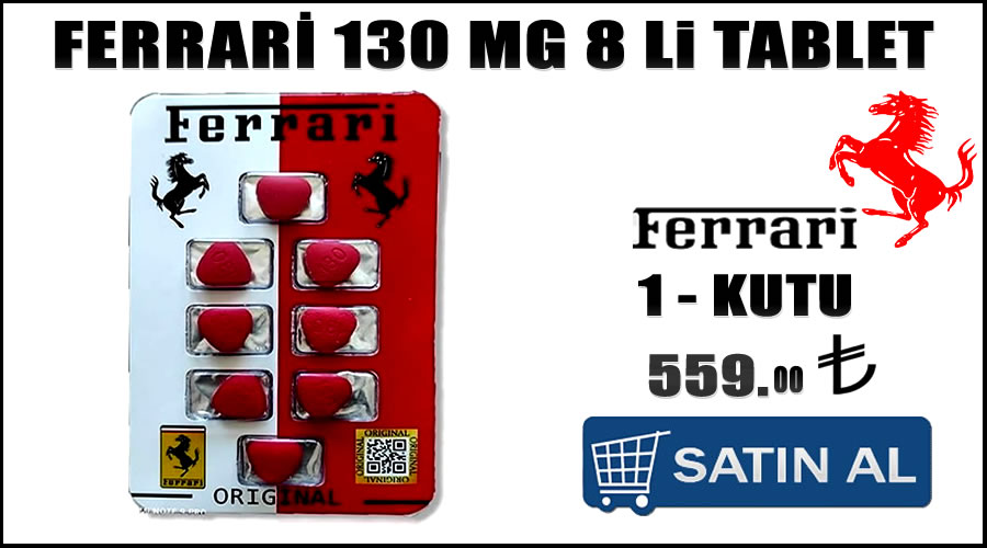 Ferrari 130 mg kırmızı 6 lı paket