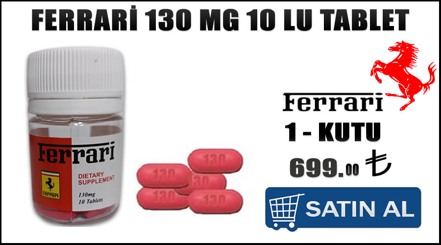 ferrari 130 mg 10 lu hap yorumları