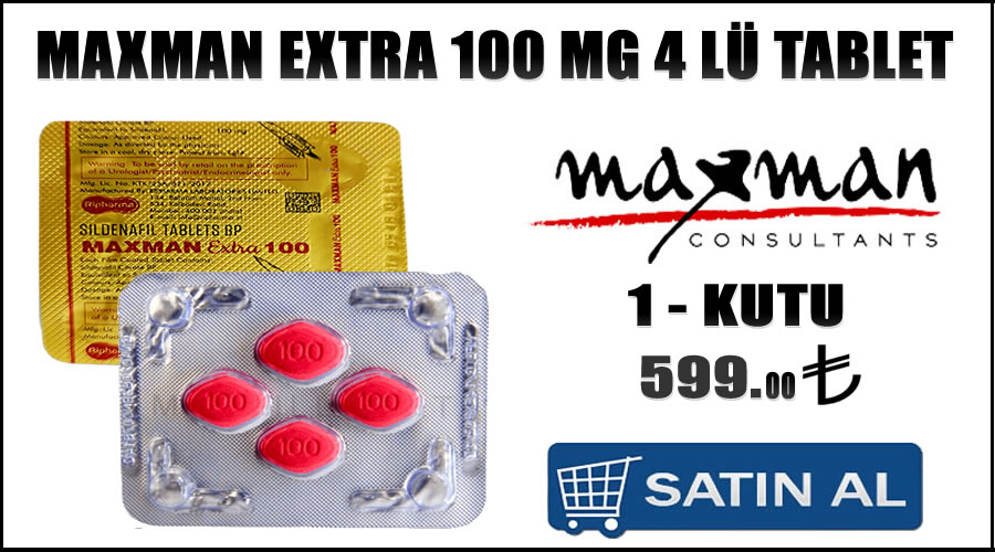 Maxman 100 mg hap nasıl kullanılır